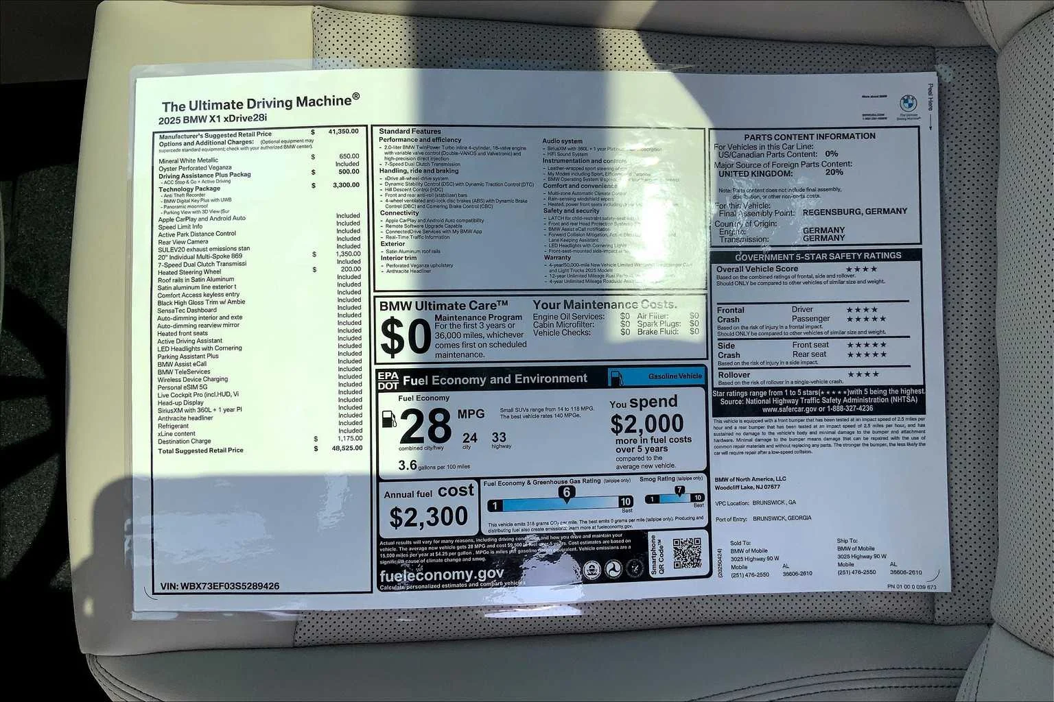 2025 BMW X1 28i - Photo 20
