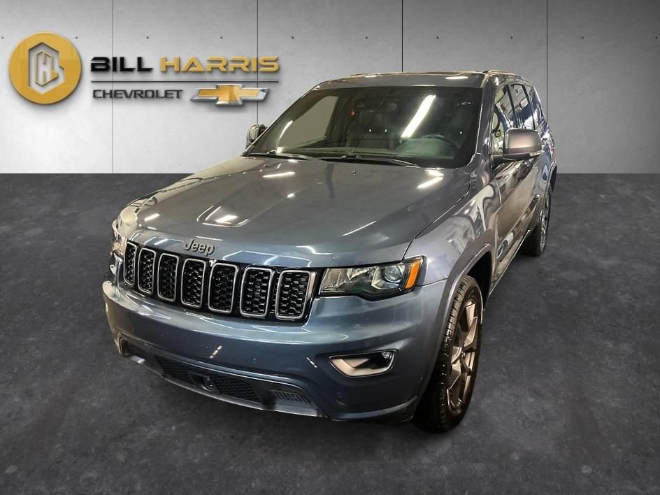 Used 2021 Blue Jeep Limited image 1