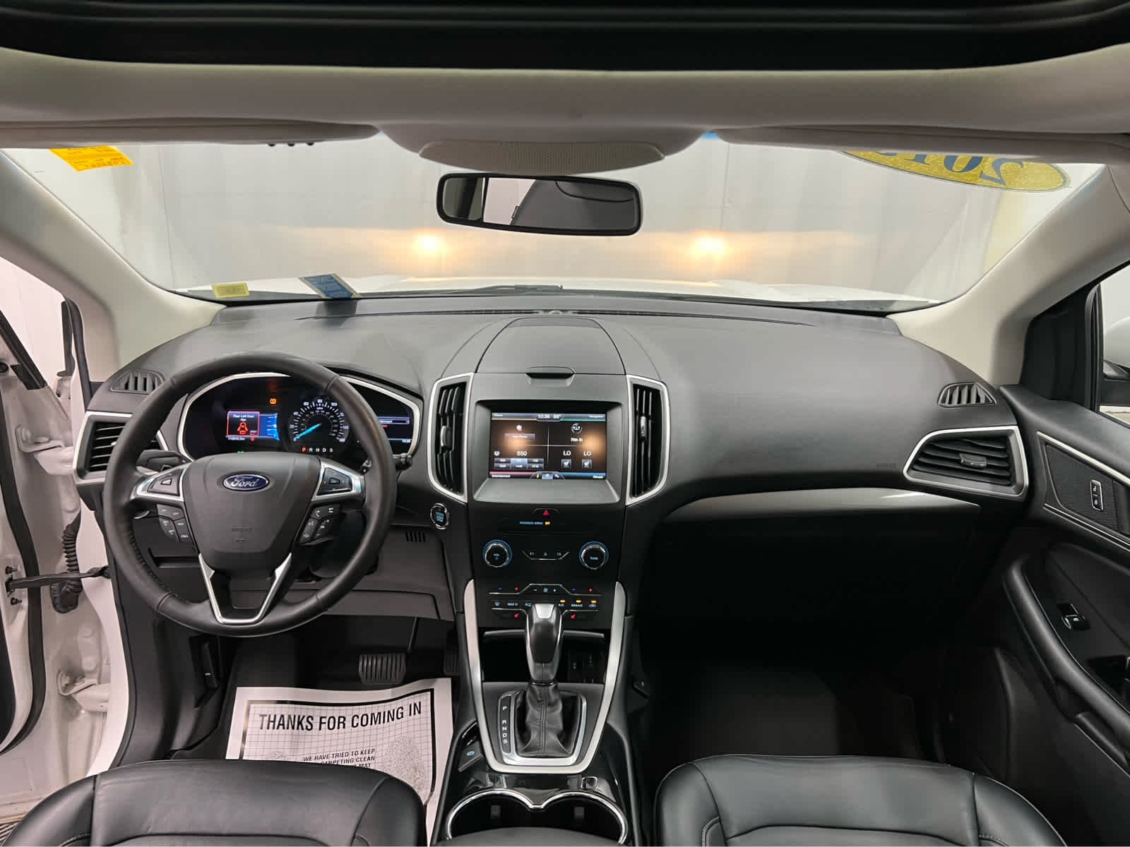 Used 2015 White Platinum Metallic Tri-Coat Ford SEL image 37