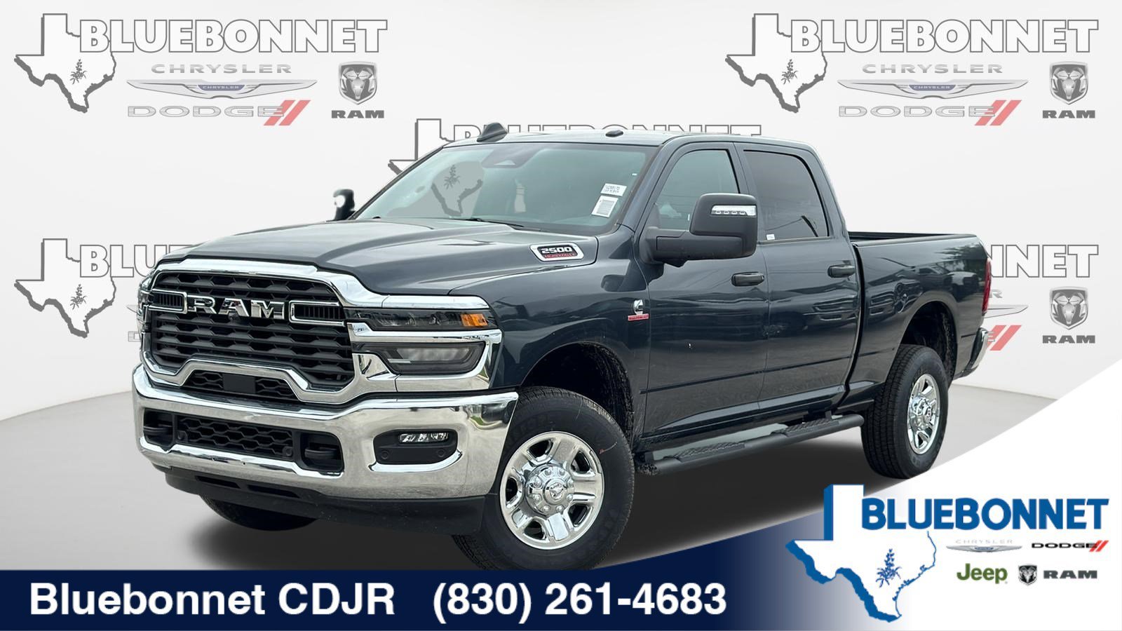 New 2026 Forged Blue Metallic Exterior Paint RAM Tradesman image 1