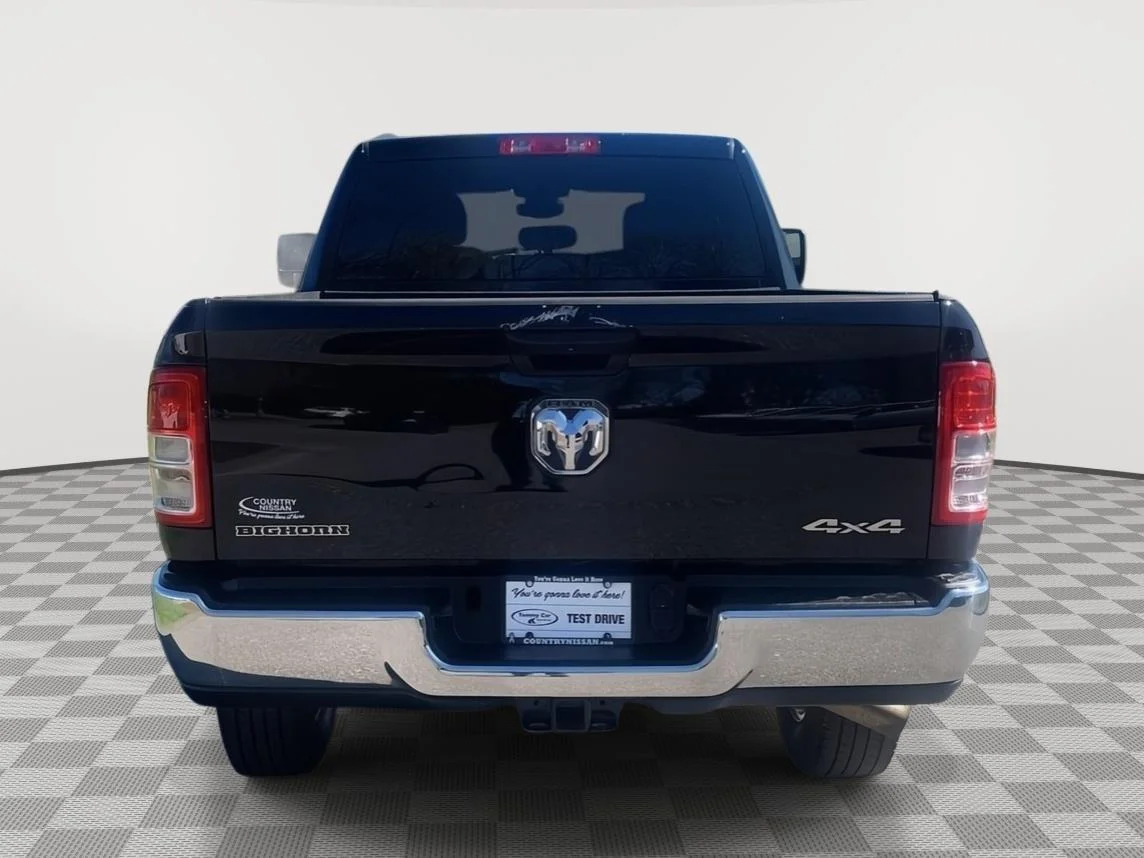 Used 2024 Diamond Black Crystal Pearlcoat Ram Big Horn image 4