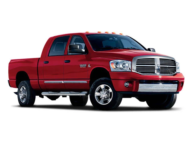 Used 2008 Inferno Red Crystal Pearl Dodge SXT image 1