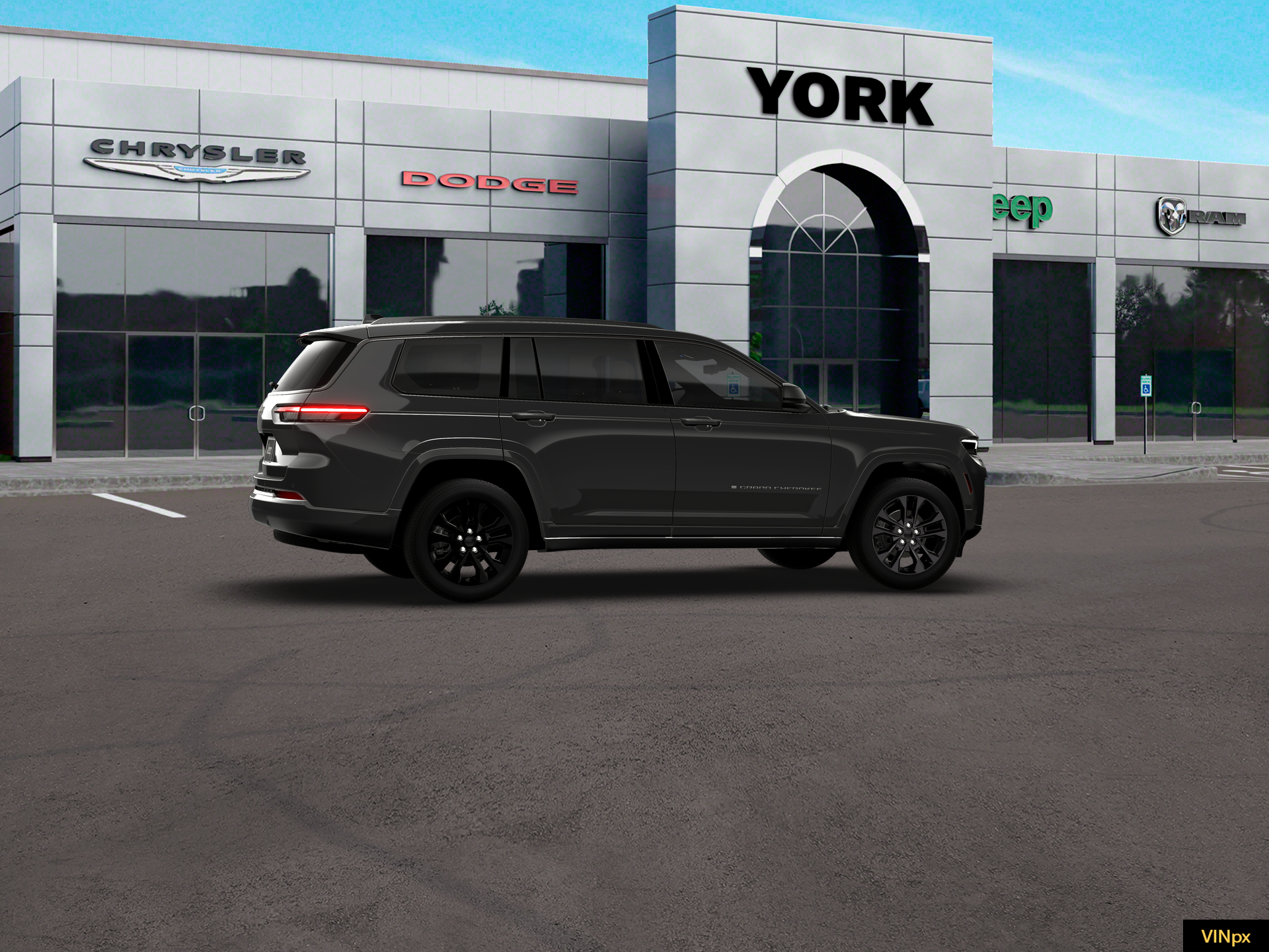 New 2026 Baltic Gray Metallic Clear-Coat Exterior Paint Jeep Limited image 27