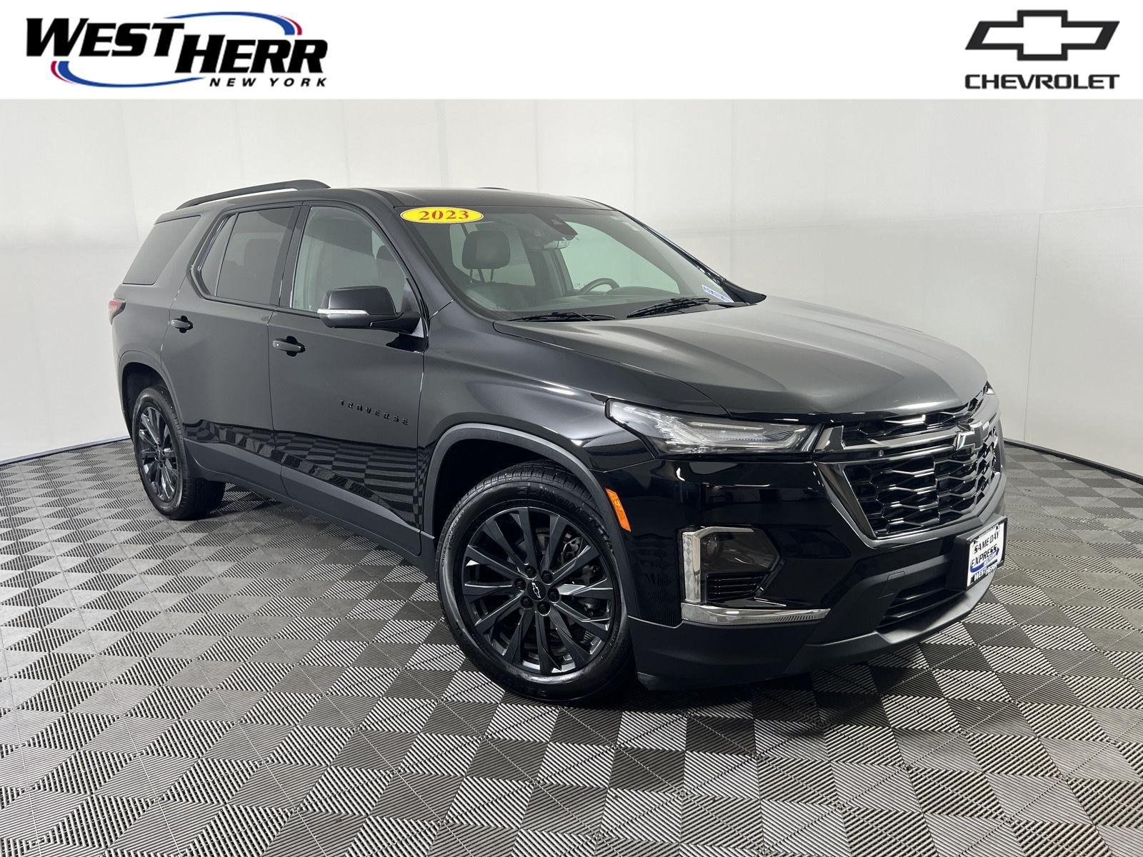 Used 2023 Mosaic Black Metallic Chevrolet RS image 1