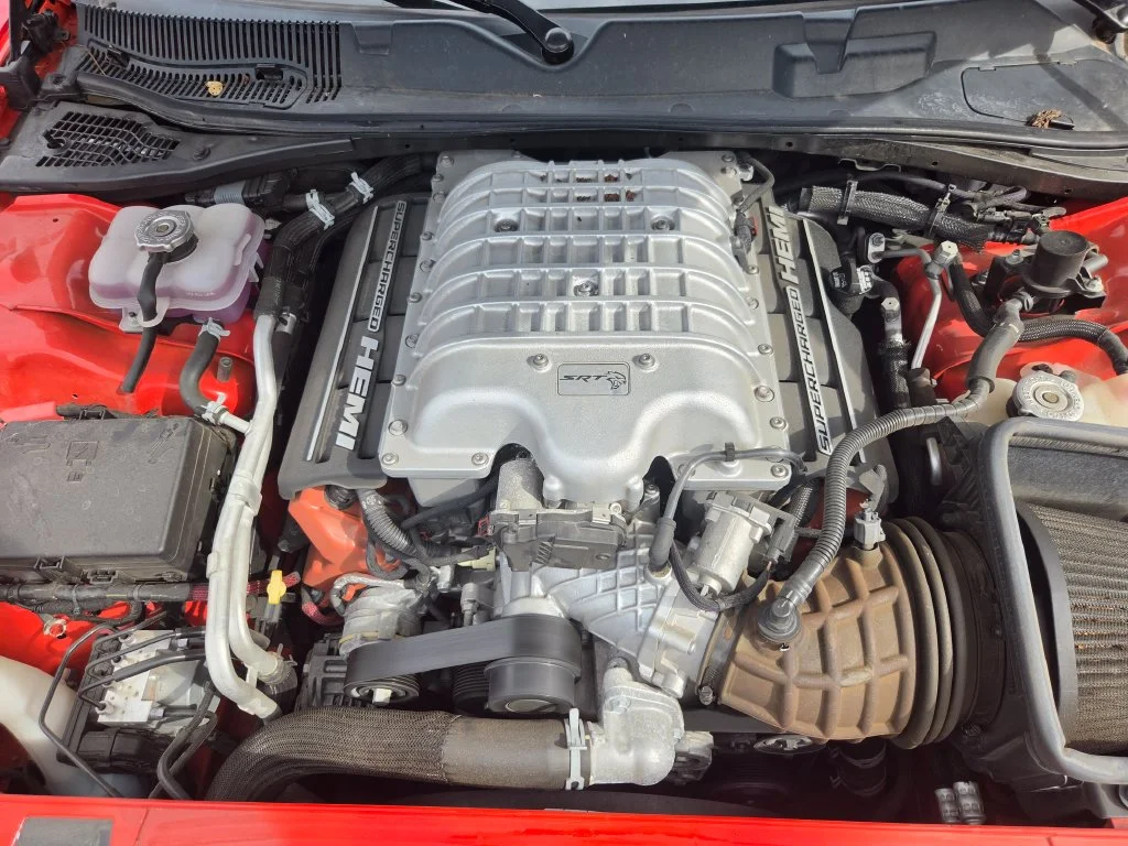 Used 2019 Orange Dodge SRT Hellcat image 12