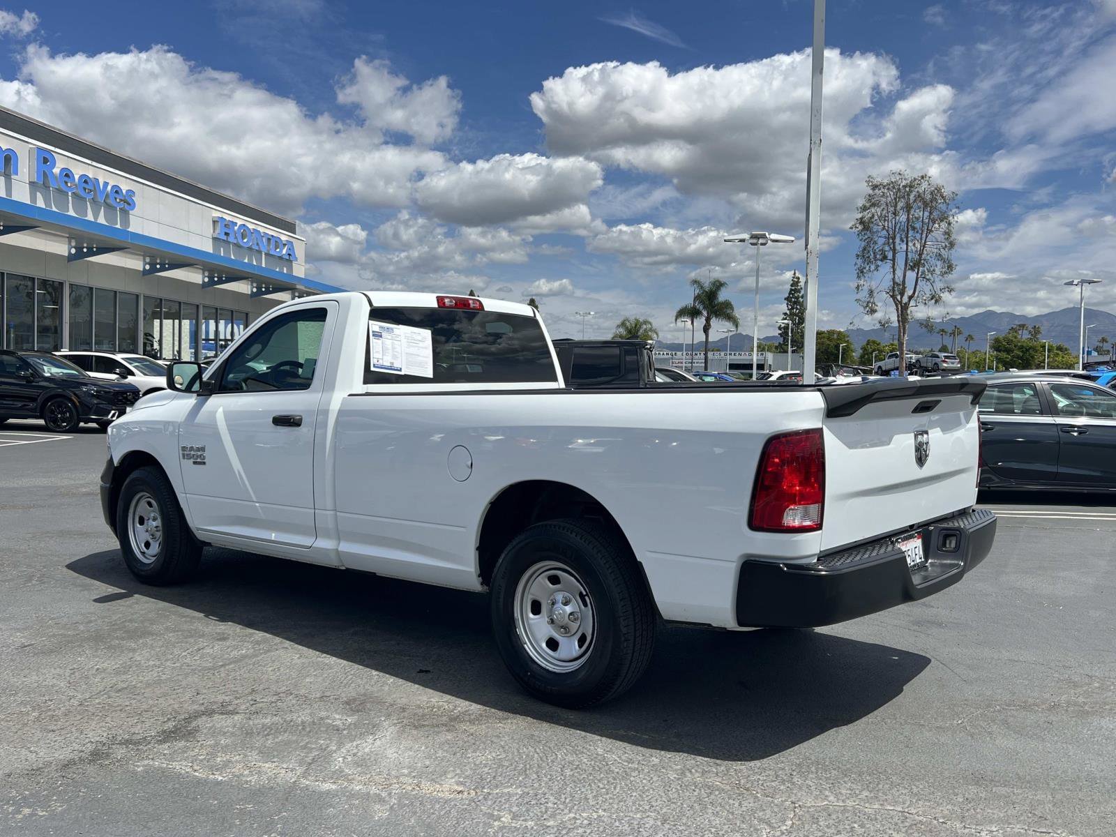 Used 2021 Bright White Clearcoat Ram Tradesman image 4