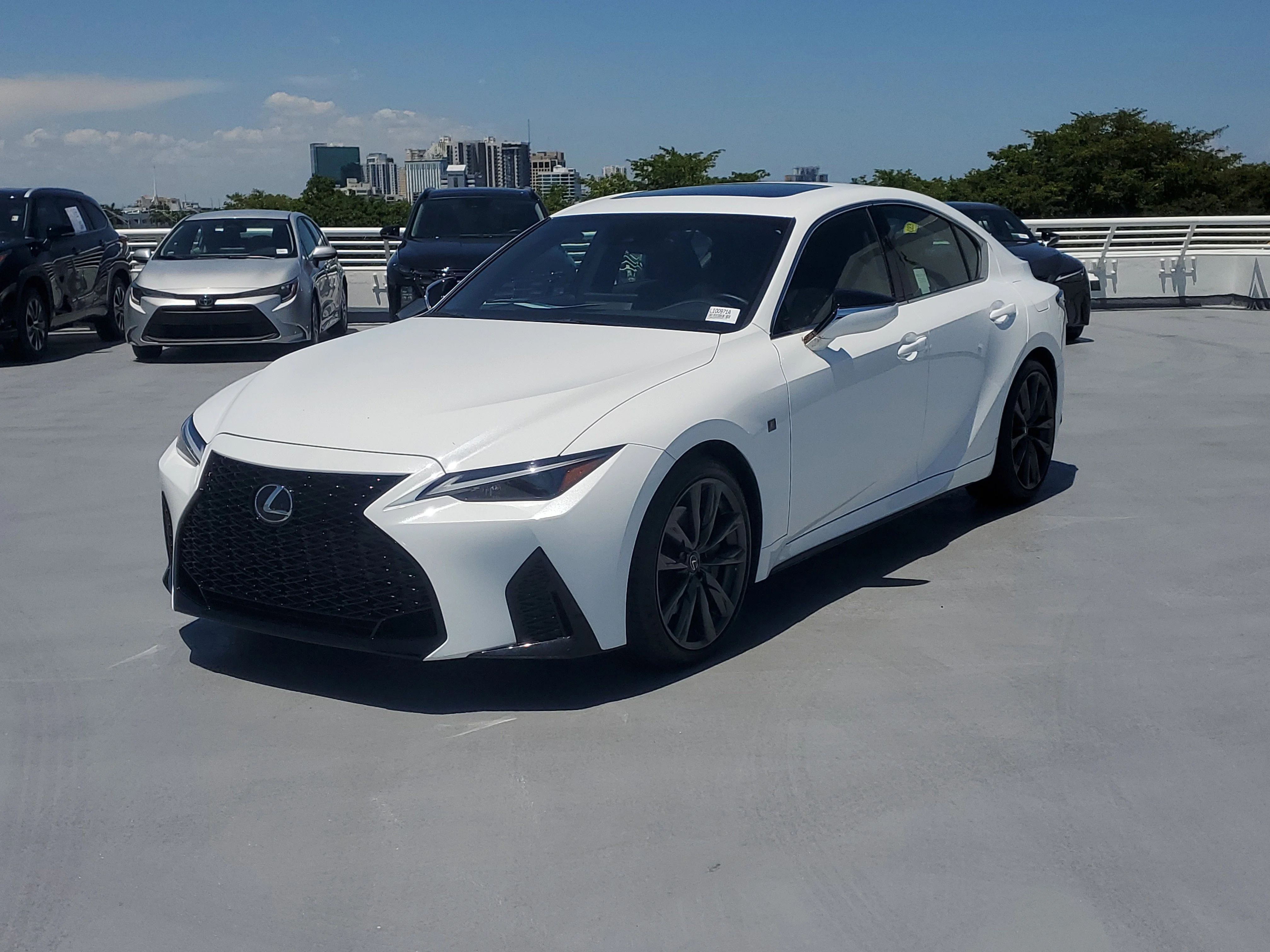Certified Used 2025 Ultra White Lexus IS 350 F SPORT Design image 3