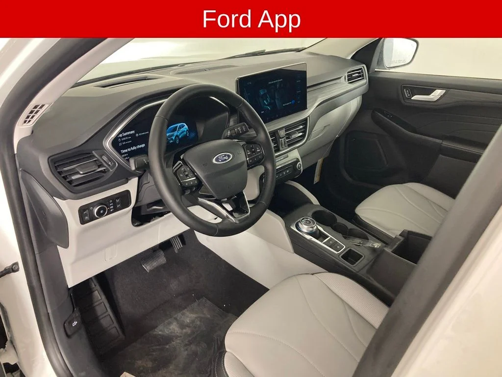 New 2026 Star White Metallic Tri-coat Ford Plug-in Hybrid image 14
