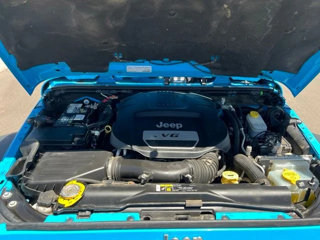 Used 2018 Blue Jeep Unlimited Rubicon image 28