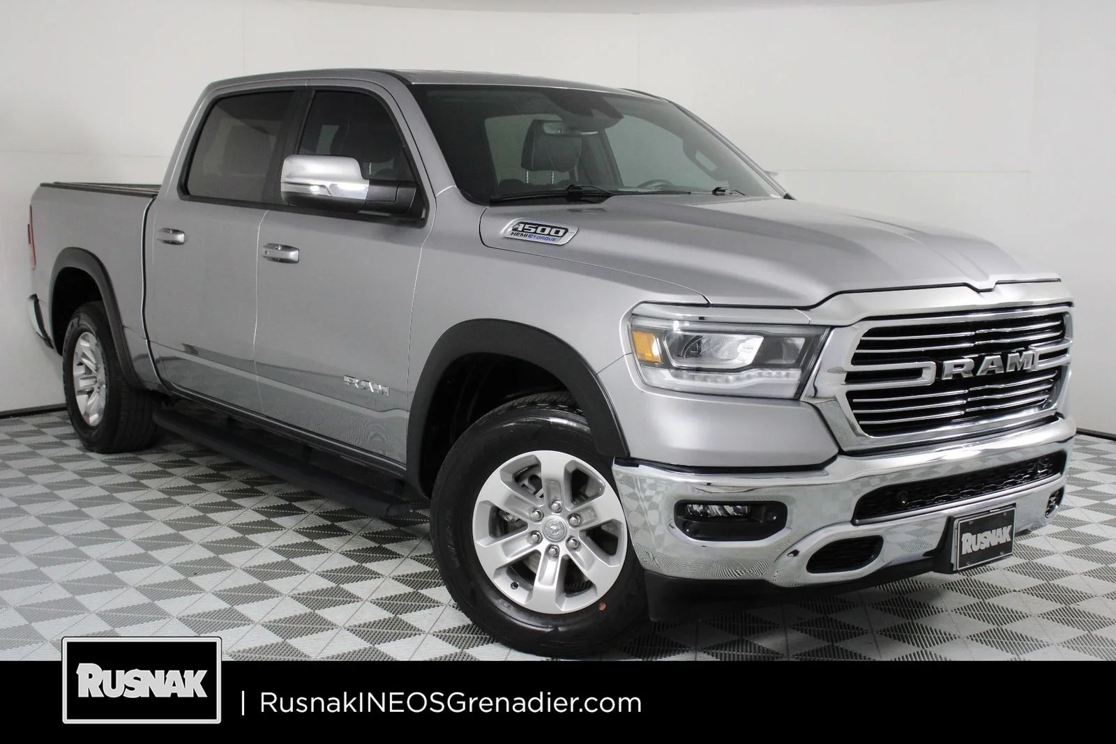 Used 2023 Billet Silver Metallic Clearcoat Ram Laramie image 1