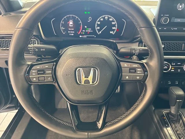 Certified Used 2025 Crystal Black Pearl Honda 4D SPORT image 8