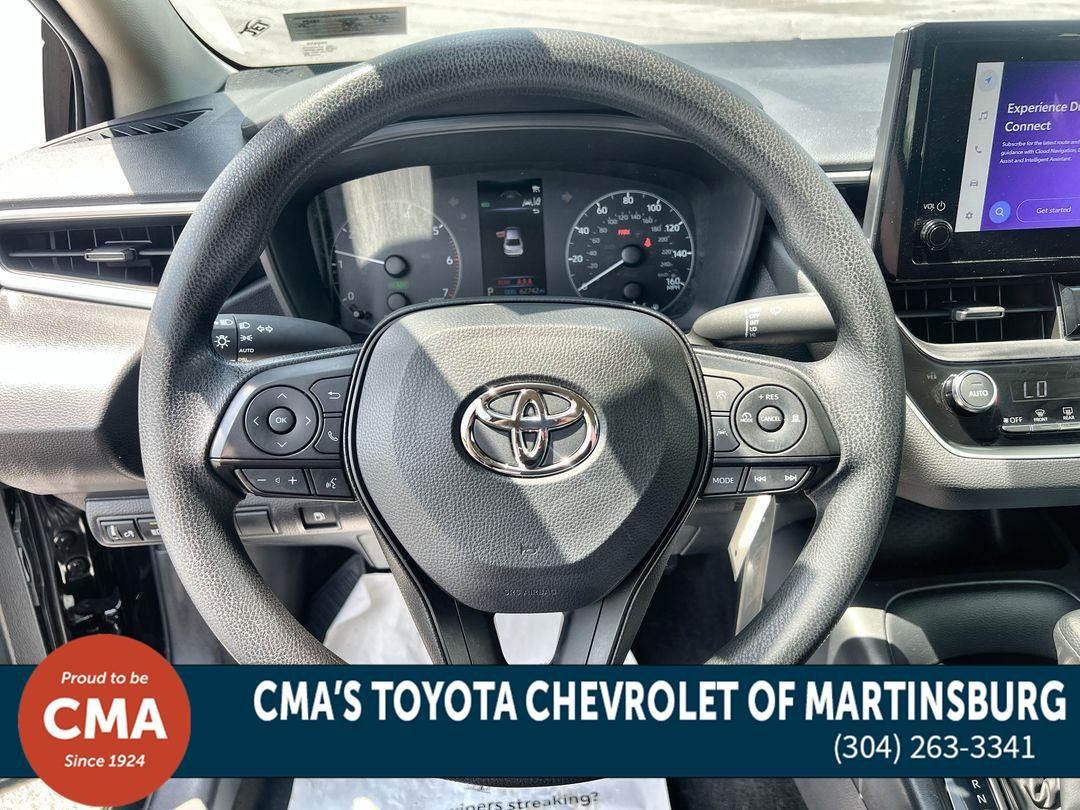 Used 2025 Midnight Black Metallic Toyota Hybrid LE image 16