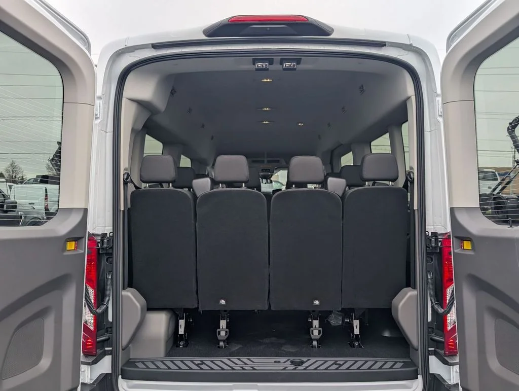 New 2026 Oxford White Ford Passenger Van XL image 22