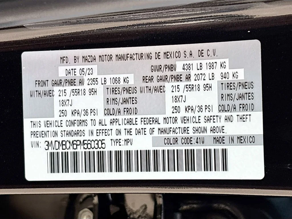 Certified Used 2023 Jet Black Mazda 2.5 S Preferred Package image 32