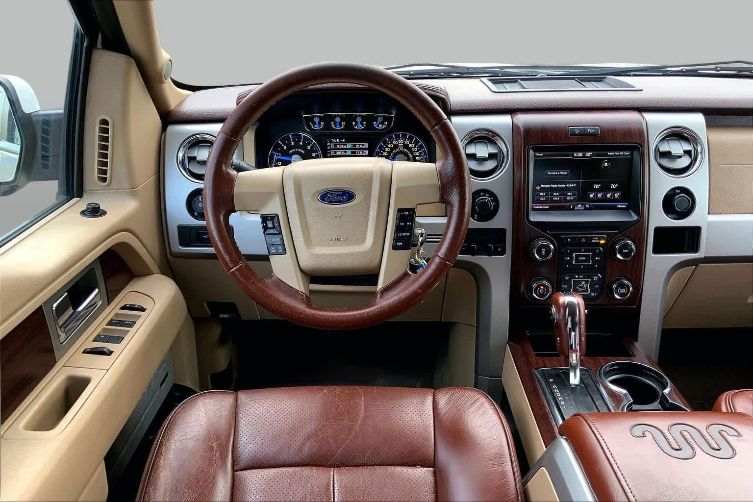 Used 2013 White Platinum Tri-Coat Metallic Ford King Ranch image 5