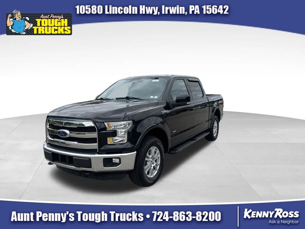 Used 2016 Shadow Black Ford Lariat image 1