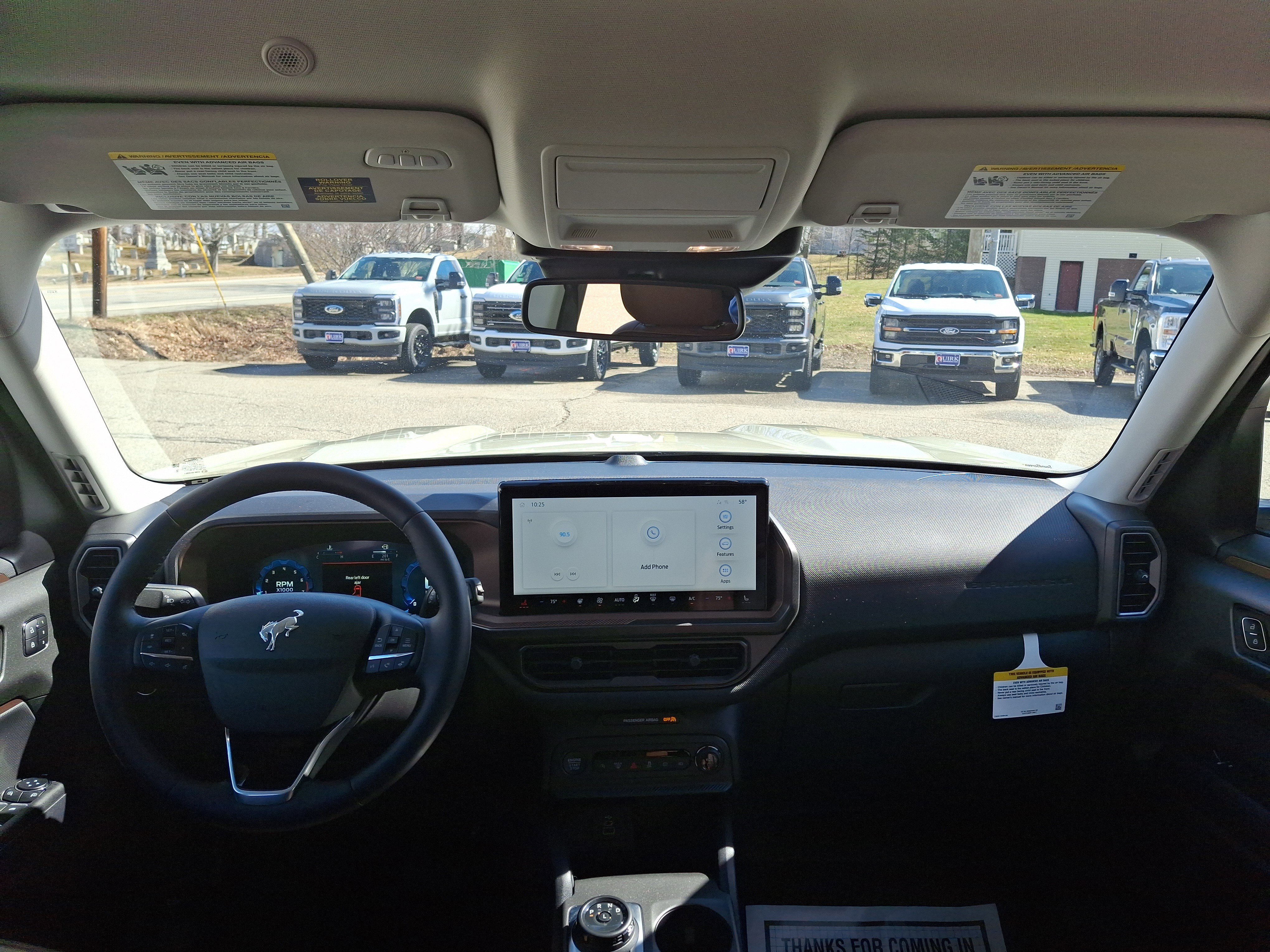 New 2025 Desert Sand Ford Outer Banks® image 10