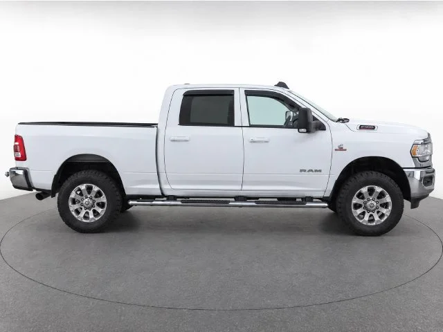 Used 2022 Bright White Clearcoat Ram Big Horn image 8