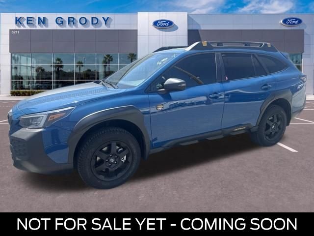 Used 2025 Blue Subaru Wilderness image 1