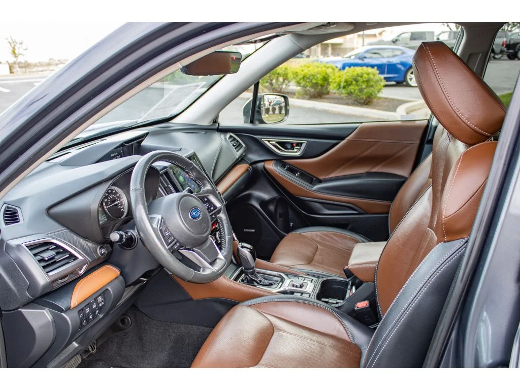 Used 2022 Magnetite Gray Metallic Subaru Touring image 28