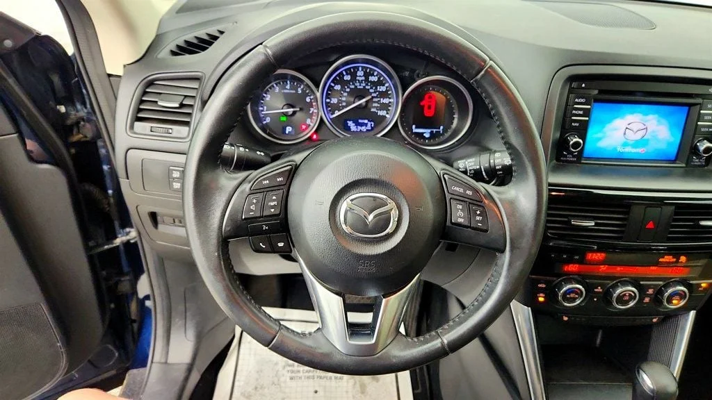 Used 2015 Deep Crystal Blue Mica Mazda AWD 4dr Automatic Grand Touring w/ Technology Package image 13