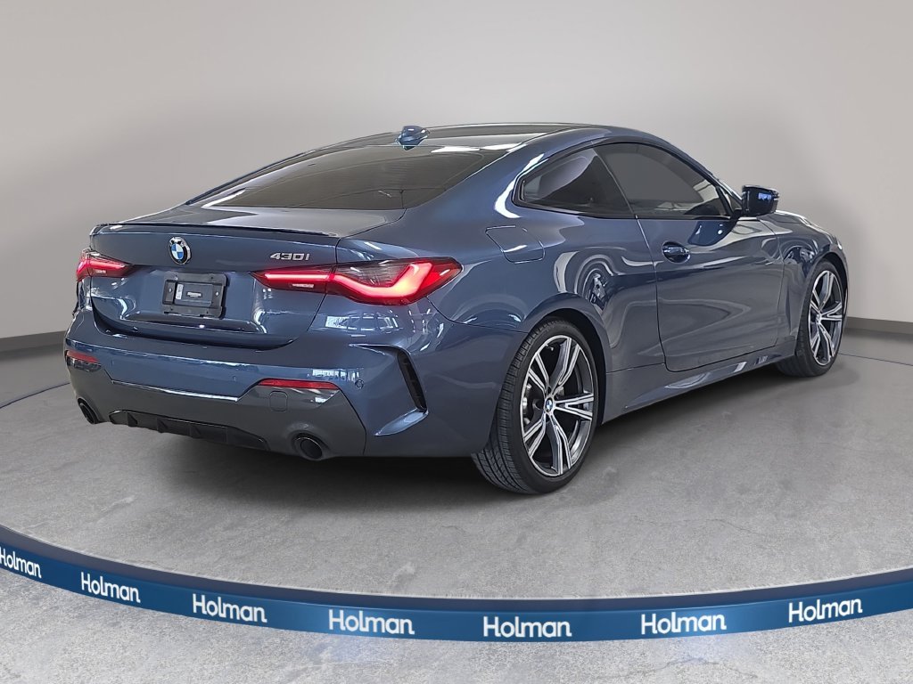 Used 2022 Arctic Race Blue Metallic BMW 430i image 6