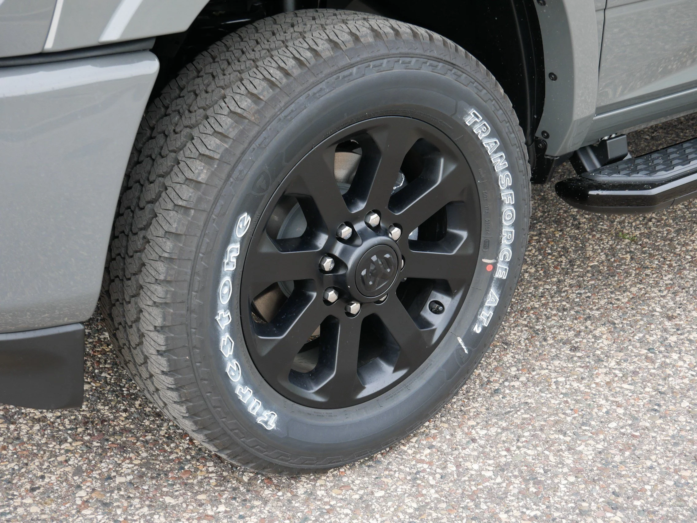 New 2027 Ceramic Gray Clear-Coat Exterior Paint RAM Laramie image 5
