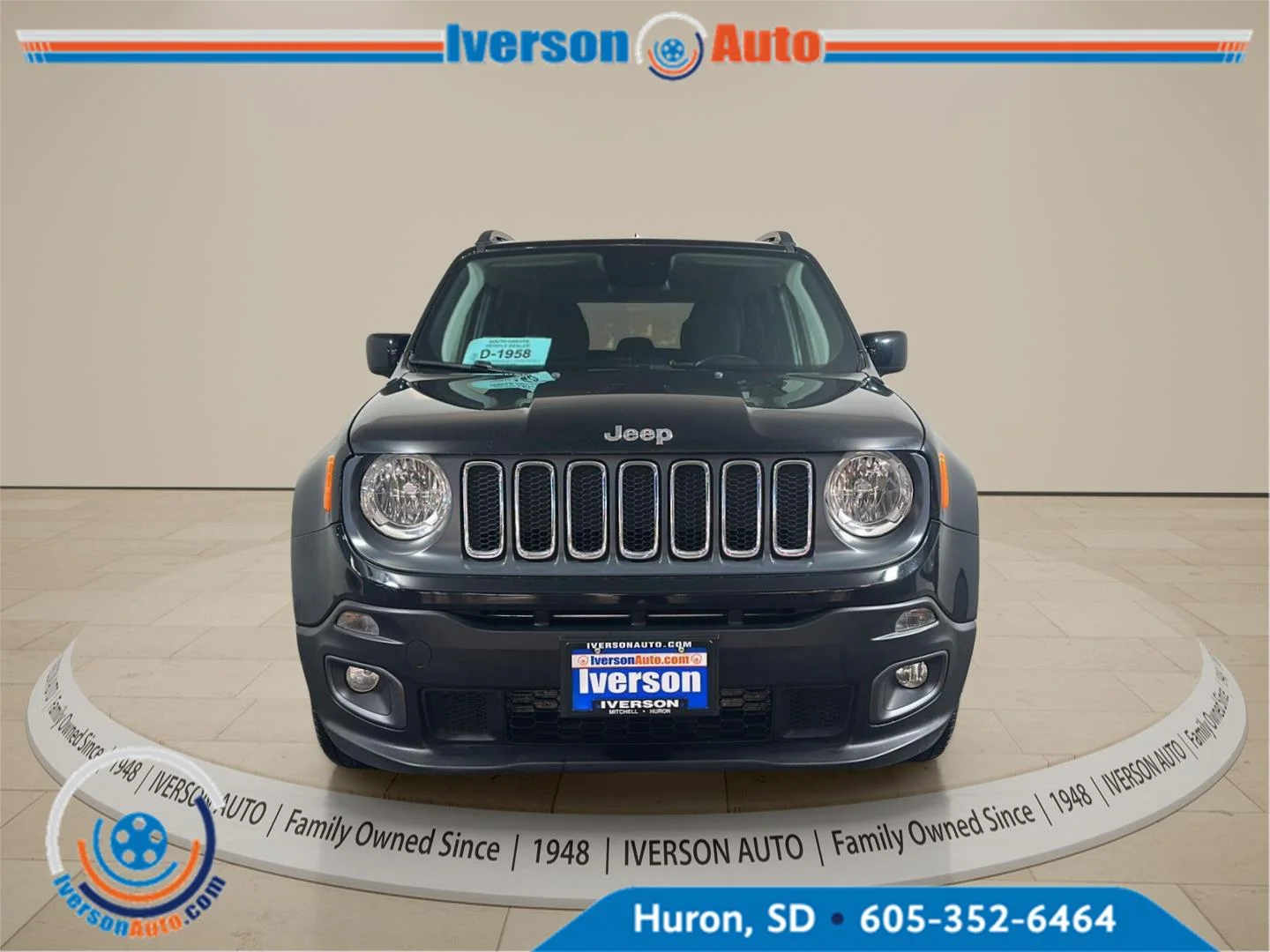 Used 2018 Jeep Renegade Latitude with VIN ZACCJBBB6JPH73166 for sale in Huron, SD
