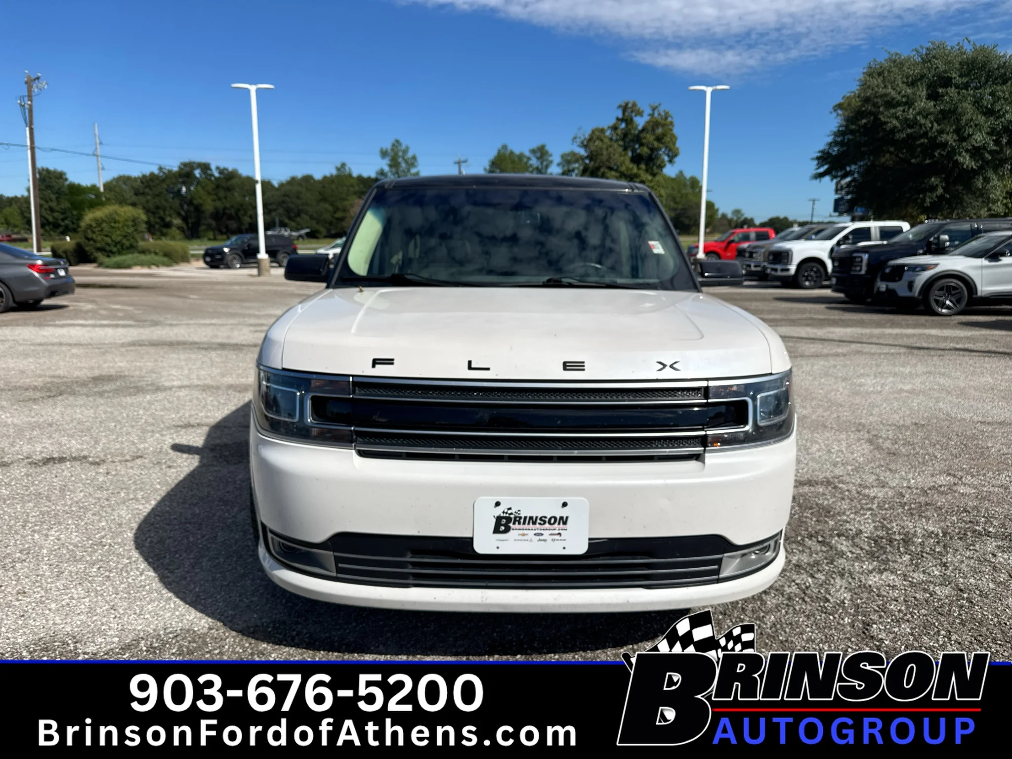 Used 2019 White Platinum Tri-Coat Metallic Ford Limited EcoBoost image 2