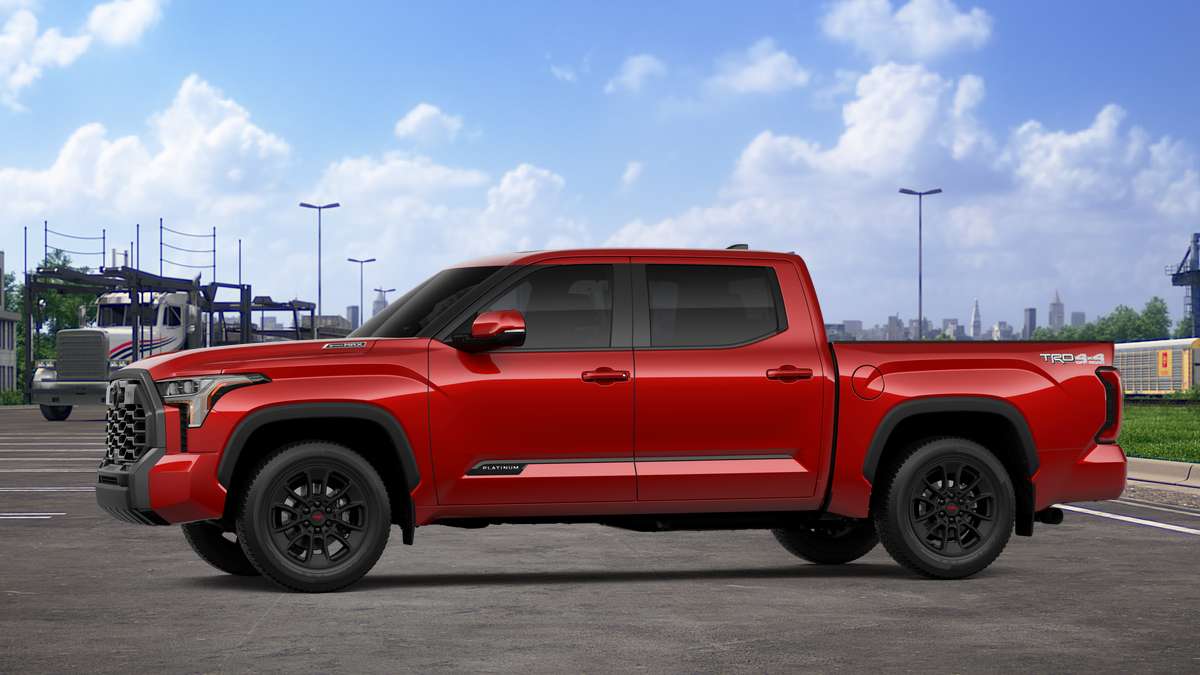 New 2026 Supersonic Red Toyota Platinum i-FORCE MAX image 3