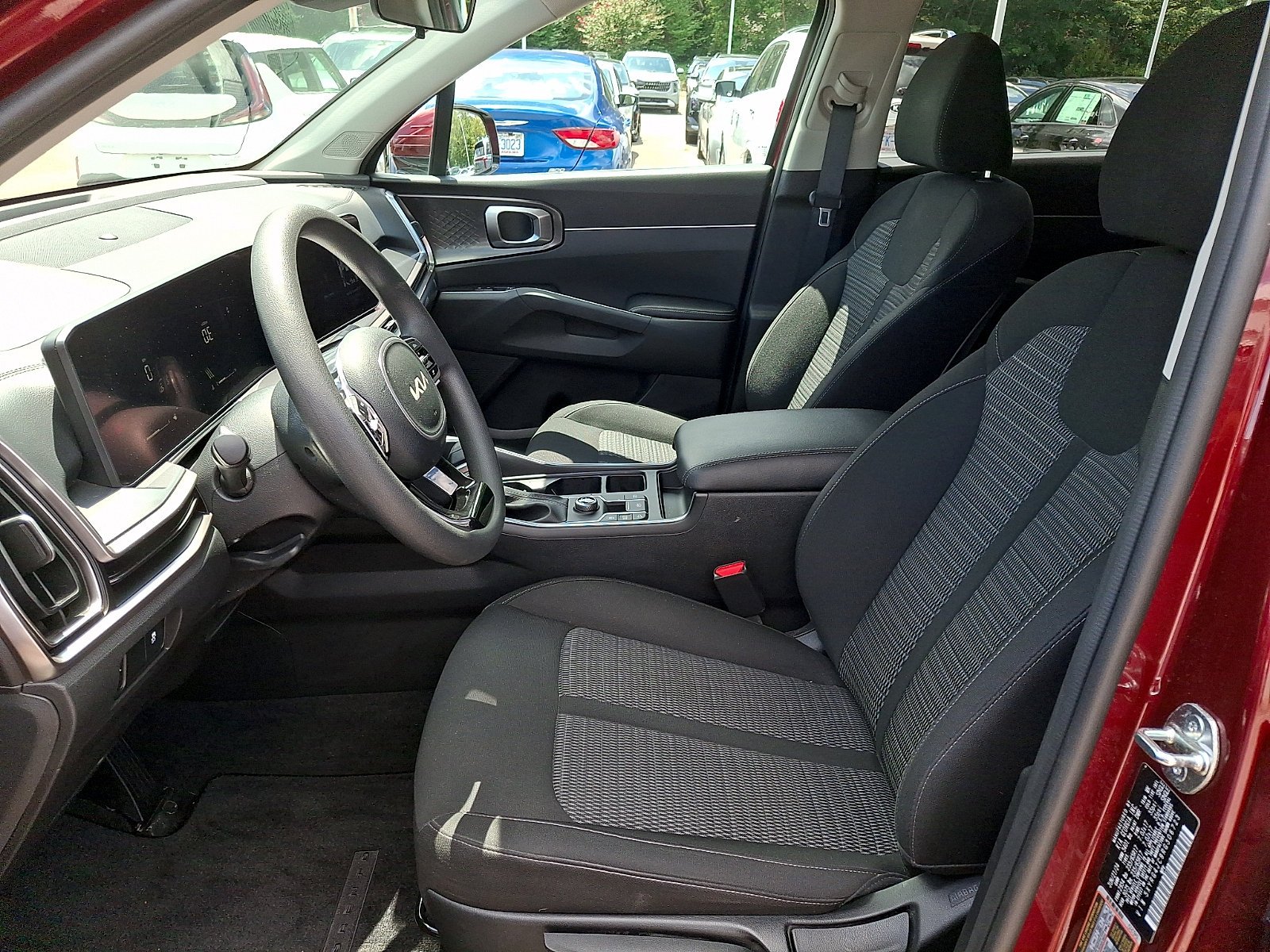 Used 2024 Dawning Red Kia LX image 12