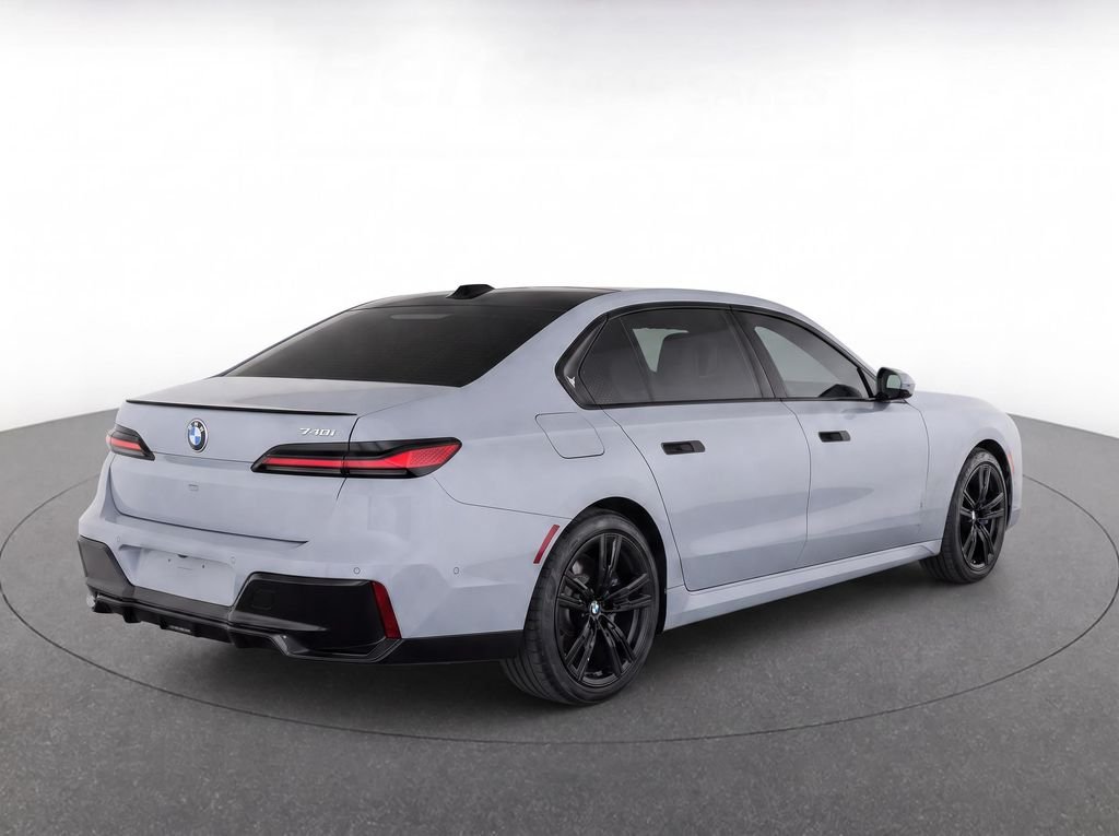 Certified Used 2024 Gray Metallic BMW 740i image 3