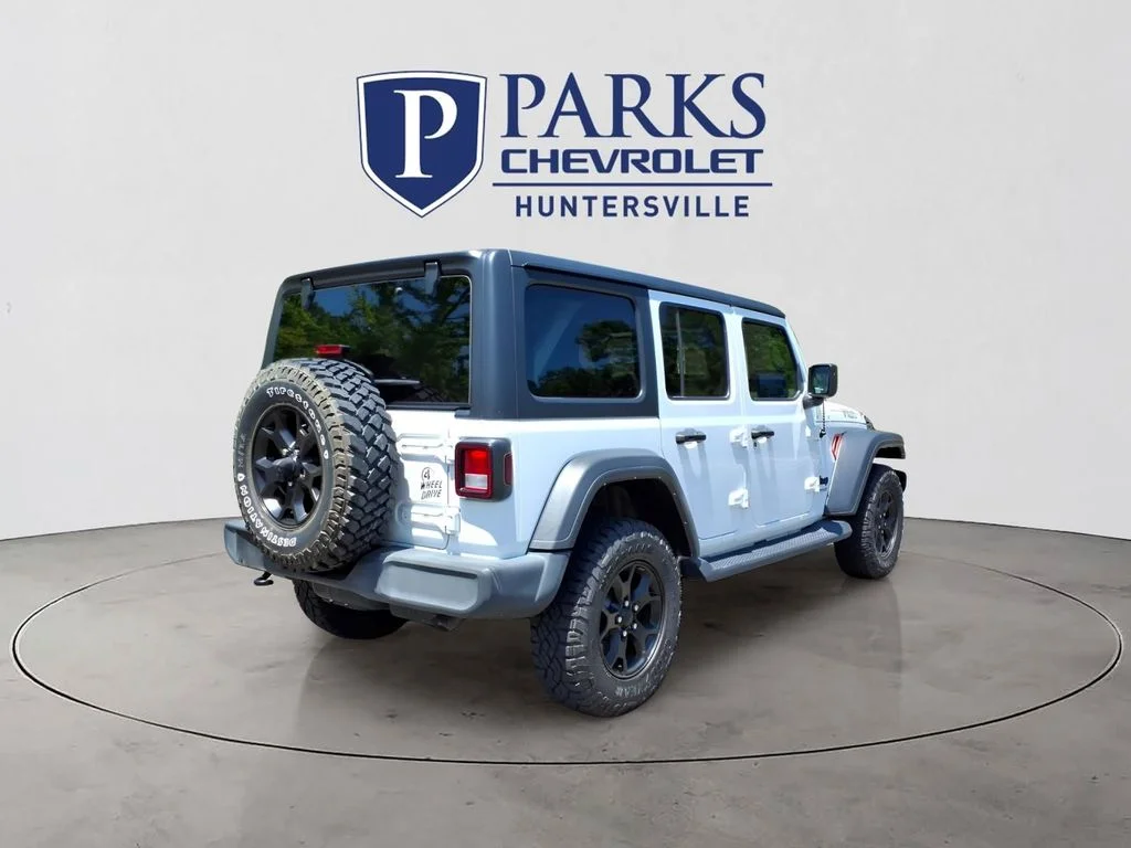 Used 2022 White Jeep Unlimited Willys image 33