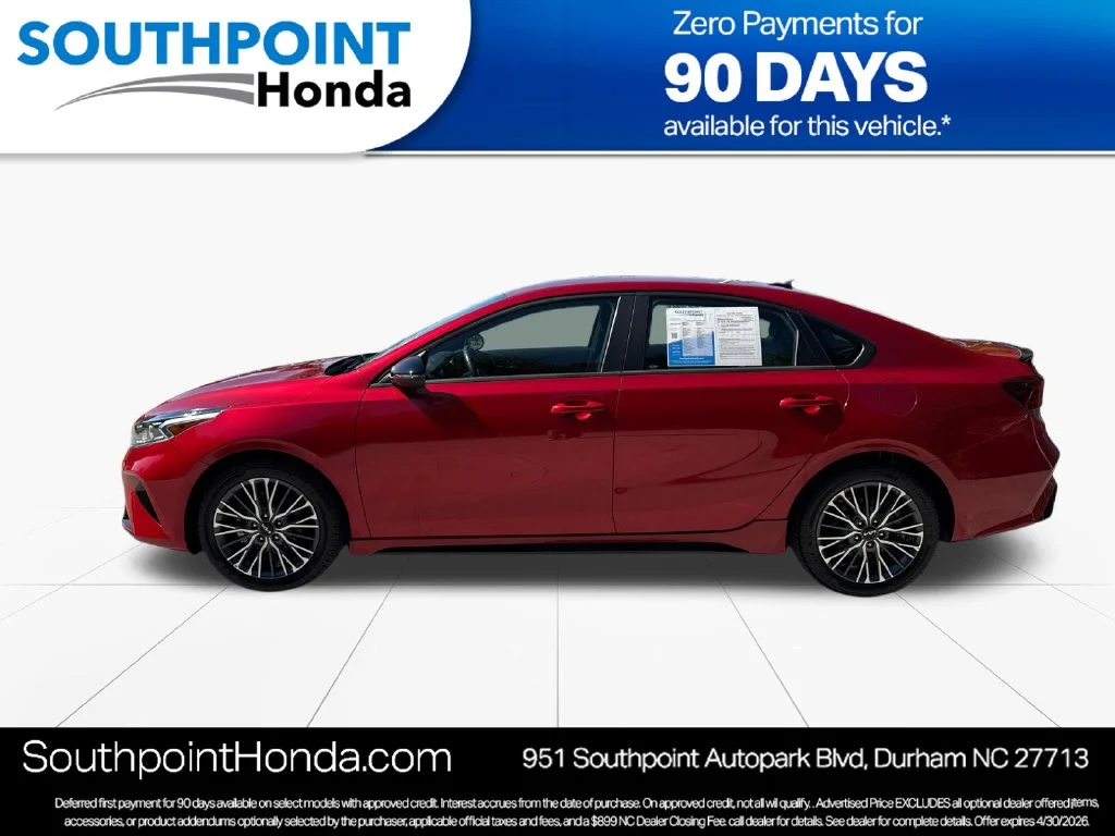 Used 2024 Currant Red Kia GT-Line image 4