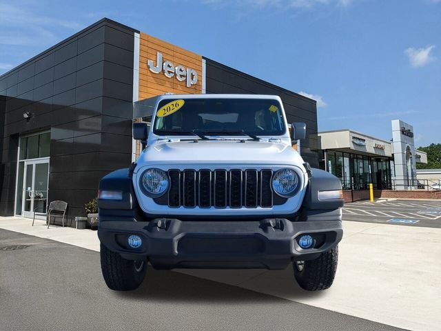 New 2026 Bright White Clear-Coat Exterior Paint Jeep Sport S image 16