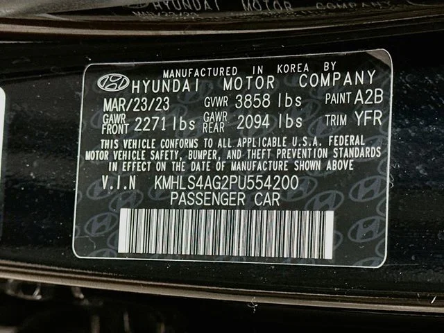 Certified Used 2023 Black Hyundai SEL image 26