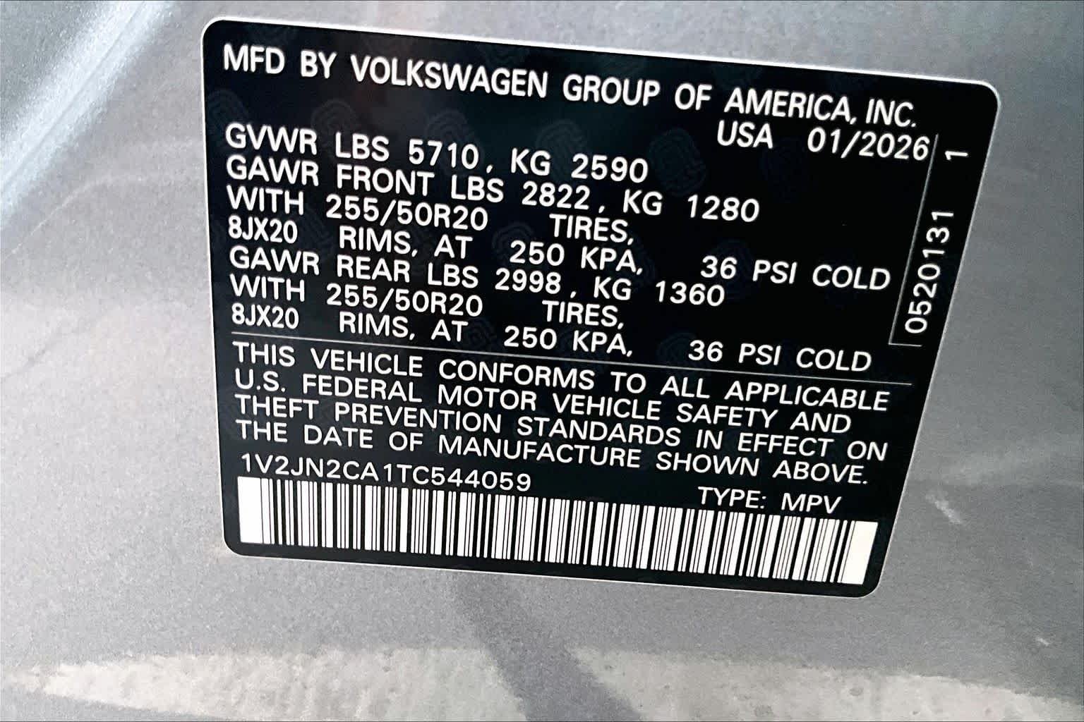 New 2026 Silver Mist Metallic Volkswagen 2.0T SE W/TECHNOLOGY image 18