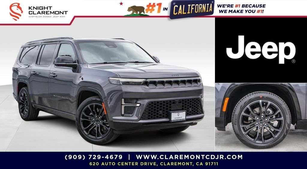 New 2026 Gray Metallic Jeep Summit Obsidian image 1