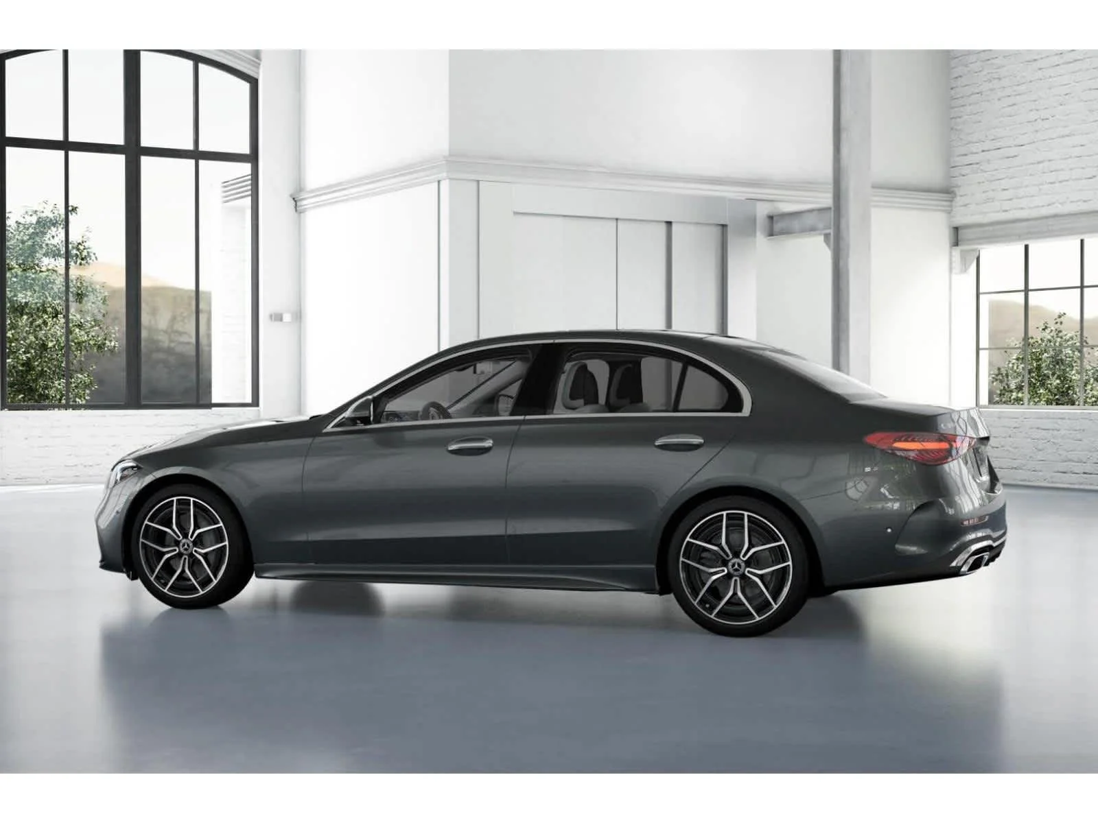 New 2026 Selenite Grey Metallic Mercedes-Benz C 300 image 31
