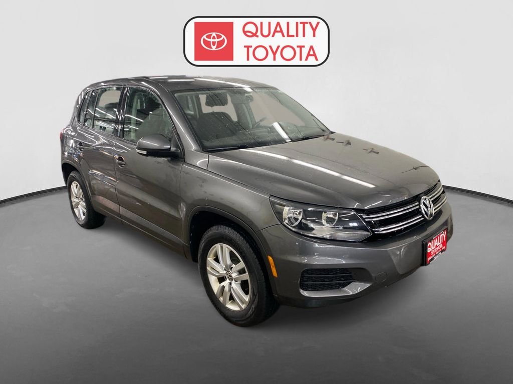 Used 2014 Volkswagen Tiguan S with VIN WVGBV3AX1EW548645 for sale in Fergus Falls, Minnesota