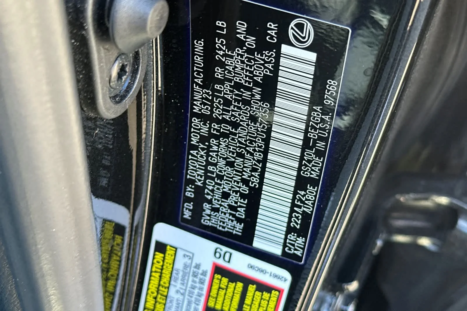 Certified Used 2023 CAVIAR Lexus F SPORT Handling image 34
