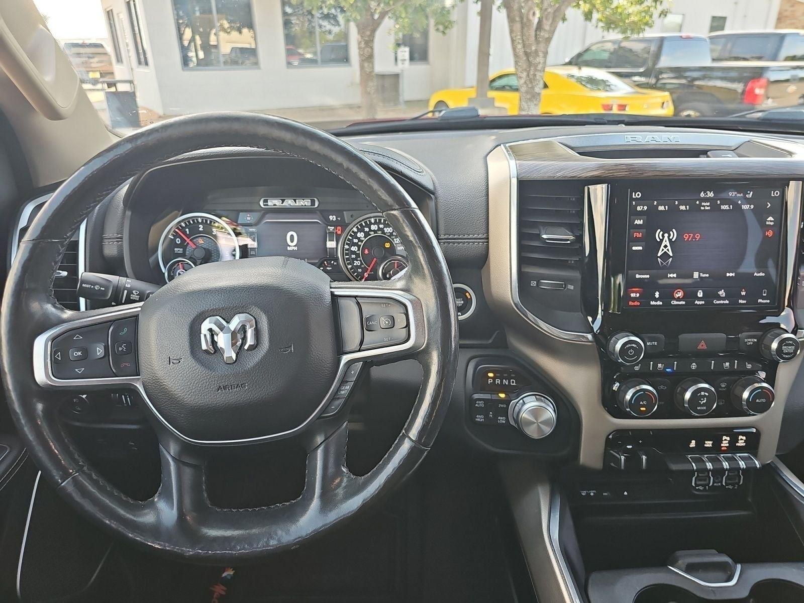 Used 2019 Flame Red Clearcoat Ram Laramie image 17