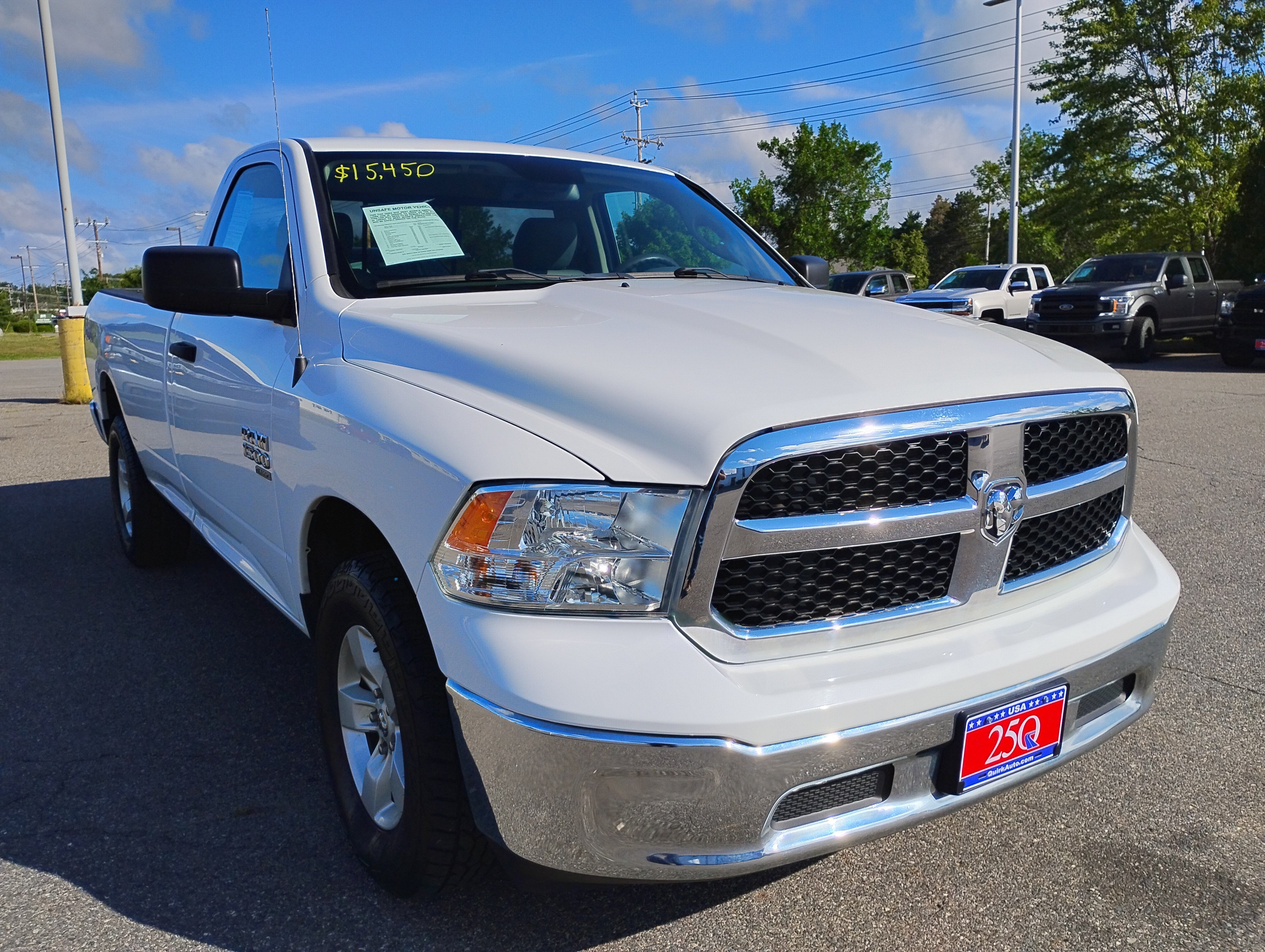 Used 2019 Bright White Clearcoat Ram Tradesman image 3