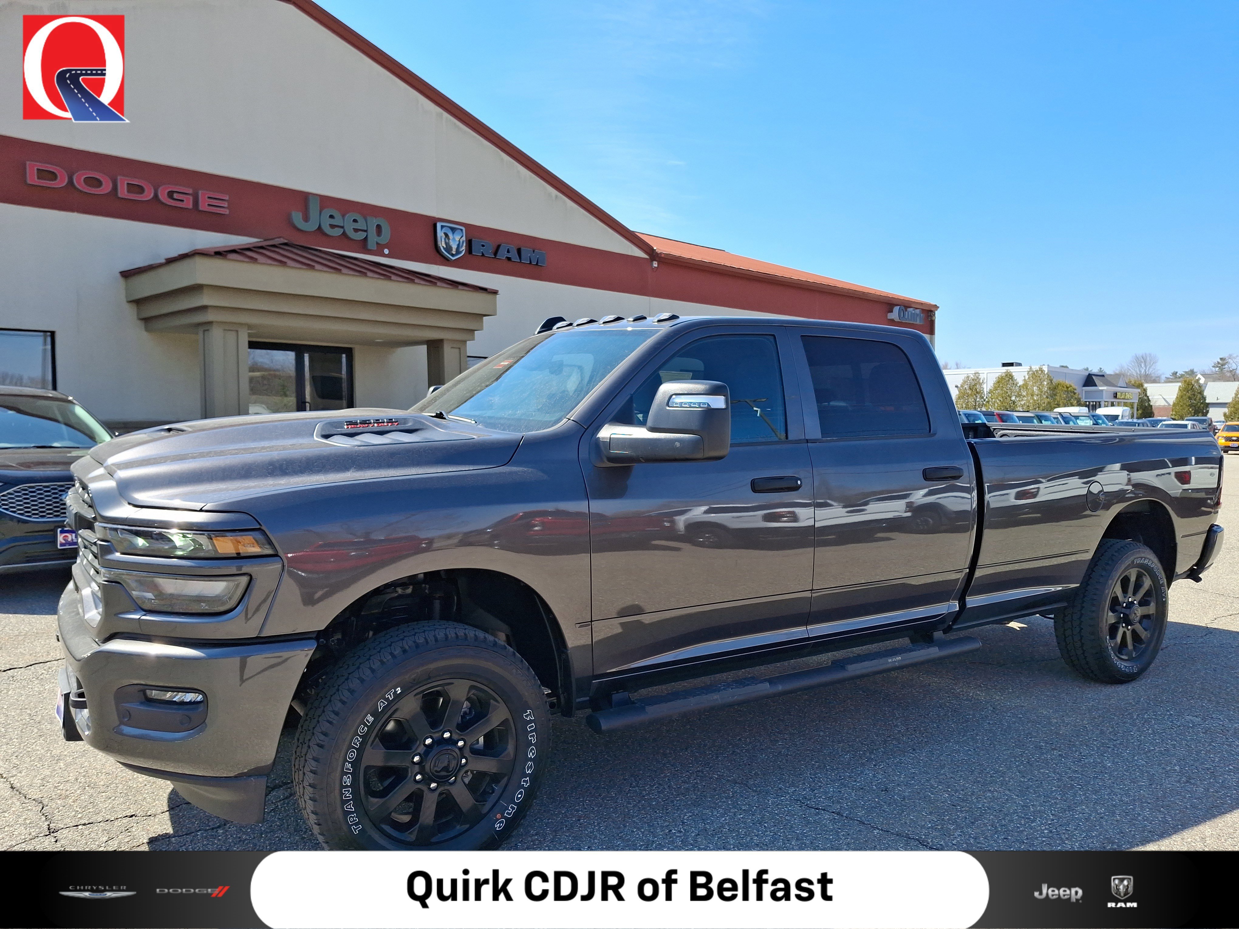 New 2026 Granite Crystal Metallic Clearcoat RAM Black Express image 1