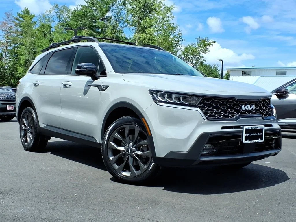 Certified Used 2023 Gray Kia X-Line EX image 1