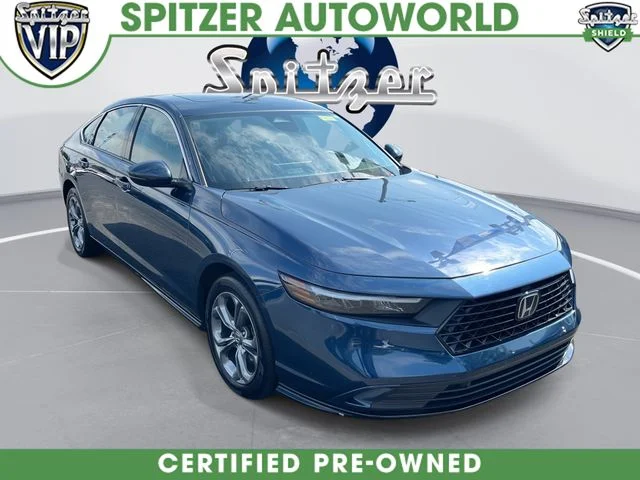 Used 2023 Blue Honda EX-L image 1