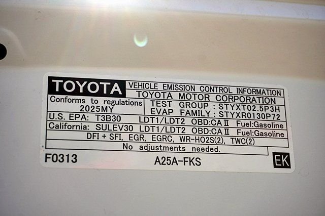 Used 2025 White Toyota XLE image 34