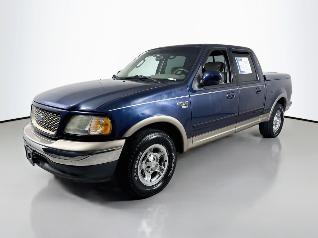 Used 2002 Charcoal Blue Clearcoat Metallic Ford XLT image 7