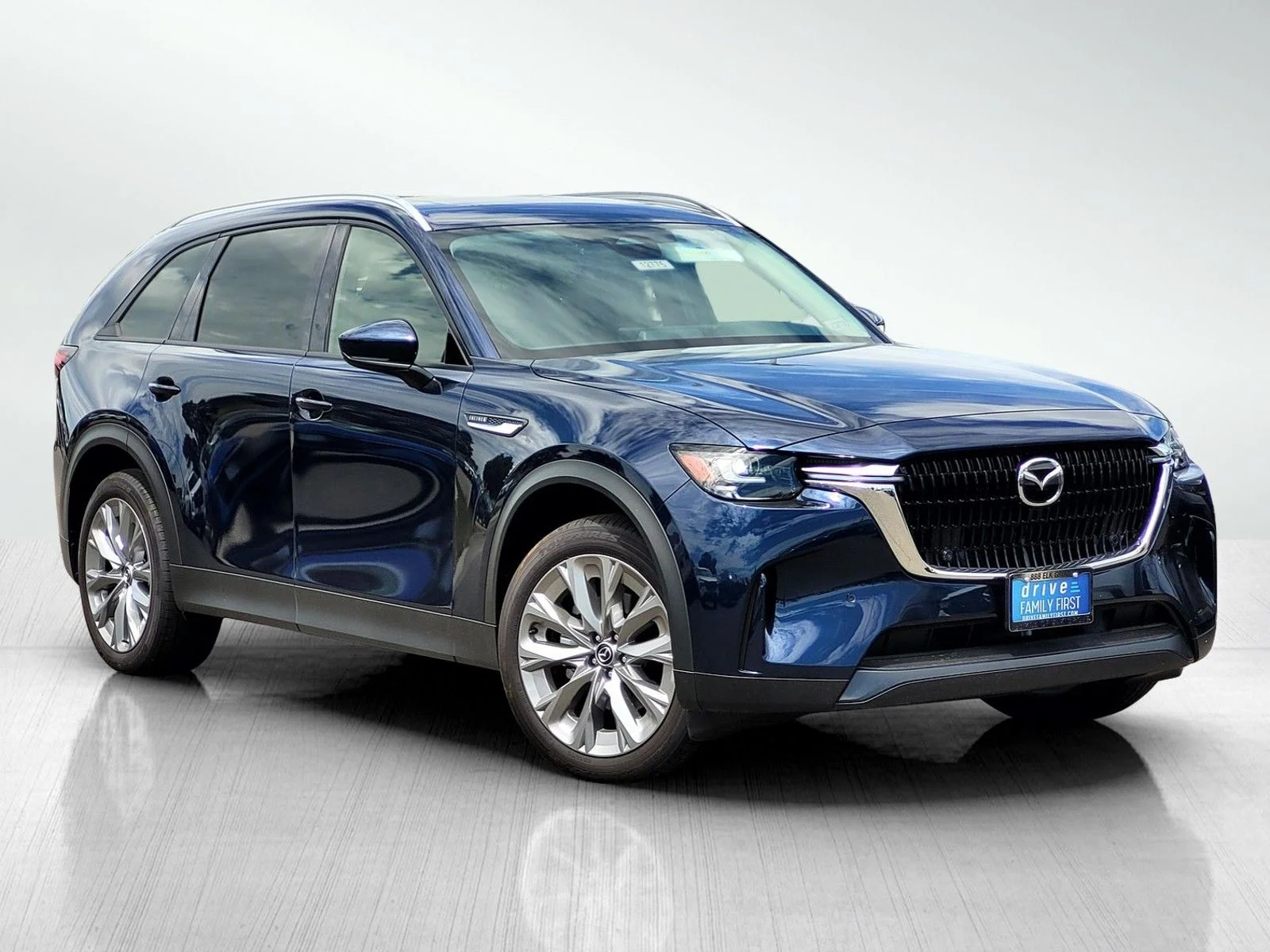 New 2026 Deep Crystal Blue Mica Mazda 3.3 Turbo Preferred AWD image 1
