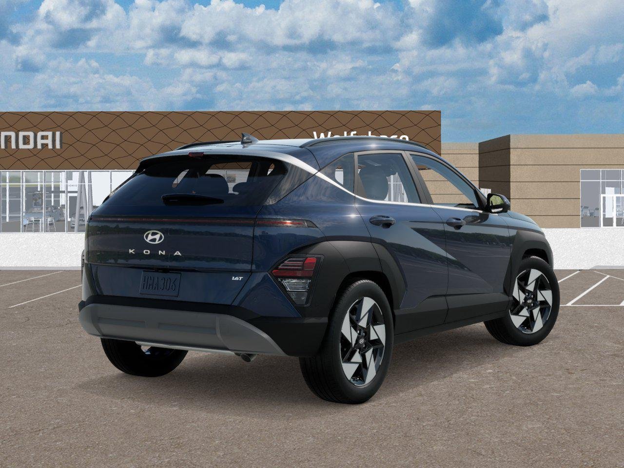 New 2027 Denim Blue Pearl Hyundai Limited FWD image 4